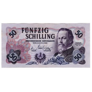 Austria, 50 schilling 1962