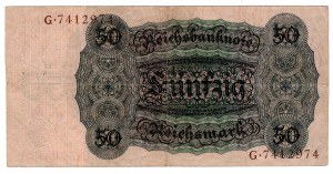 Niemcy, 50 reichsmark 1924