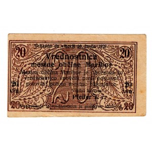 Slovénie, Maribor, 20 vinarjev 1919