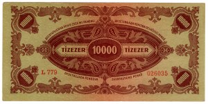 Hungary, 10,000 pengo 1945