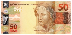 Brasilien, 50 Reais 2010