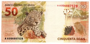 Brazília, 50 reais 2010