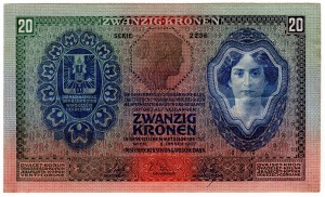 Rakousko, 20 korun 1907