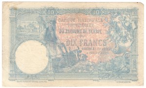 Serbia, 10 dinari 1893