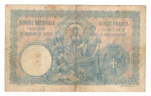 Serbia, 20 dinari 1905