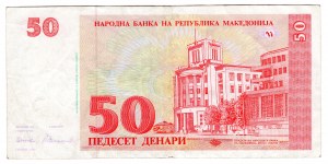 Macedonia, 50 denari 1993