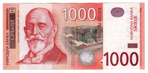 Srbsko, 1 000 dinárů 2003