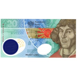 Polska, III RP, Mikołaj Kopernik, 20 złotych 2022
