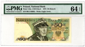 Poland, PRL, 50 zloty 1975, BK series