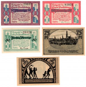 Paczków (Patschkau), set of 5 pieces