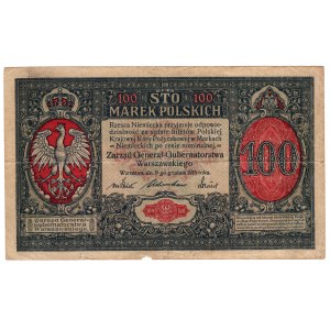 Poľsko, 100 poľských mariek 1916, Všeobecné, Séria A