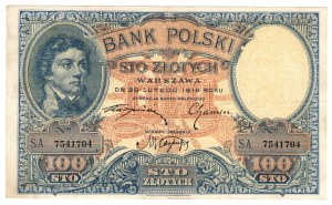 Polsko, 100 zlotých 1919