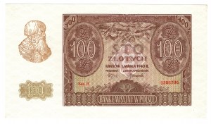 Pologne, 100 zloty 1940, série E