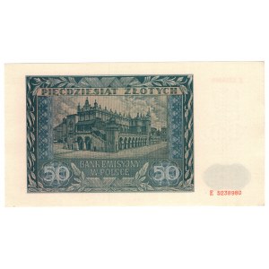 Polska, 50 złotych 1941, seria E