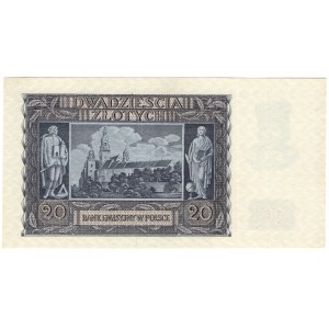 Polska, 20 złotych 1940, seria L