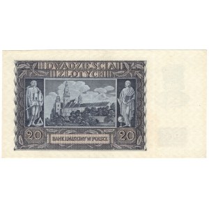 Polska, 20 złotych 1940, seria L
