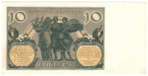 Polska, 10 złotych 1929, seria FŁ