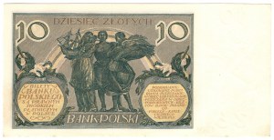 Pologne, 10 zloty 1929, série FŁ