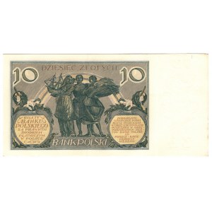 Polska, 10 złotych 1929, seria FŁ