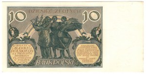 Polsko, 10 zlotých 1929, série FŁ