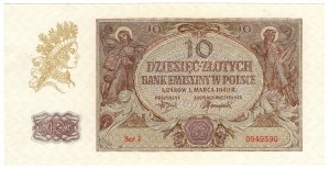 Polen, 10 Zloty 1940, Serie J
