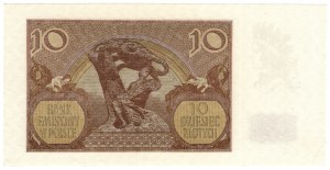 Pologne, 10 zloty 1940, série J