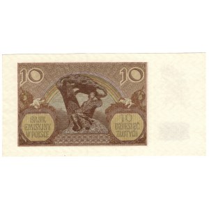 Polska, 10 złotych 1940, seria H