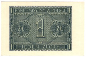 Polska, 1 złoty 1941, seria BC