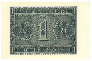 Poľsko, 1 zlotý 1941, séria BC