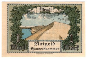 Lituanie, Memel (Klaipeda), 1 marque 1922