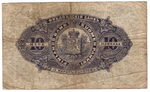 Finnland, 10 Markkaa 1898 - selten