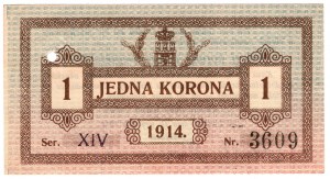 Lemberg, 1 Krone 1914, Serie XIV
