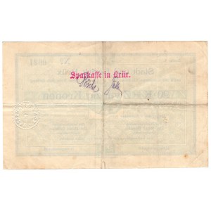 Austria, 20 koron 1918, seria 1, niski numer 0021