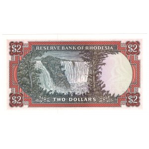 Rhodézia, 2 USD 1979