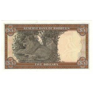 Rhodézia, 5 USD 1979