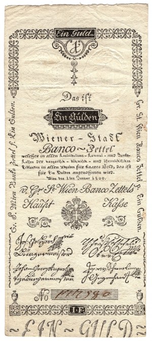 Rakúsko, 1 gulden 1800