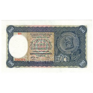 Slovensko, 100 korún 1940