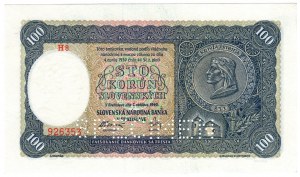 Slowakei, 100 Kronen 1940