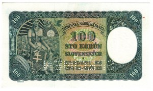 Slowakei, 100 Kronen 1940