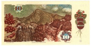 Tschechoslowakei, 10 korun 1986