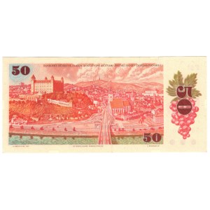 Czechosłowacja, 50 korun 1987