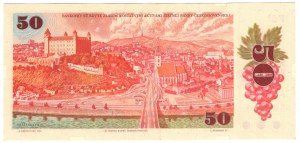 Tchécoslovaquie, 50 korun 1987