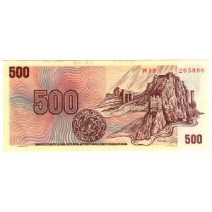 Cecoslovacchia, 500 corone 1973