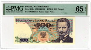 Poland, People's Republic of Poland, 200 zloty 1982, BZ series