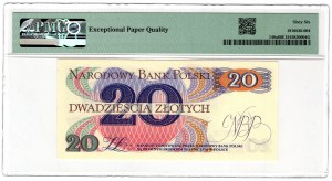 Polonia, PRL, 20 zloty 1982, serie P