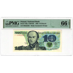 Polska, PRL, 10 złotych 1982, seria P