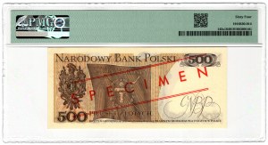 Pologne, PRL, 500 zloty 1976, MODÈLE, série AF, n° 0143