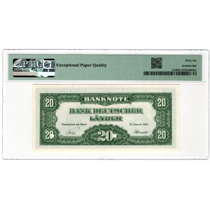 Allemagne, 20 marques 1949, SPECIMEN