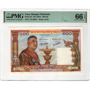Laos, 100 kip 1957