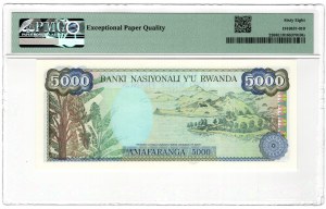 Rwanda, 5 000 franků 1988/89